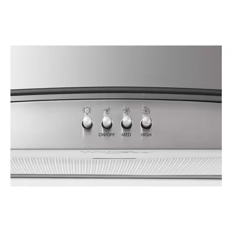 36 in. Curved Glass Wall Mount Range Hood in Stainless Steel U7305