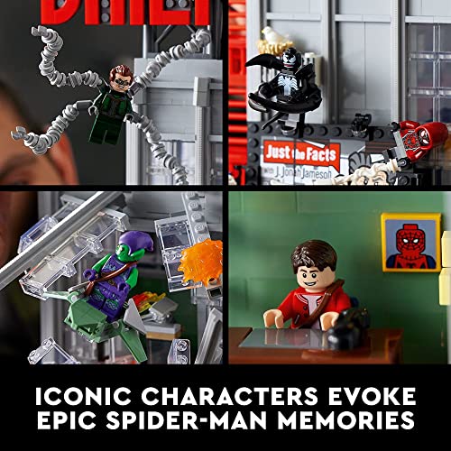 LEGO Marvel Spider-Man Daily Bugle Newspaper Office 76178 Building Set with 25 Minifigures J520