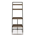 Industrial Wood Display Shelf in Reclaimed Oak F50026