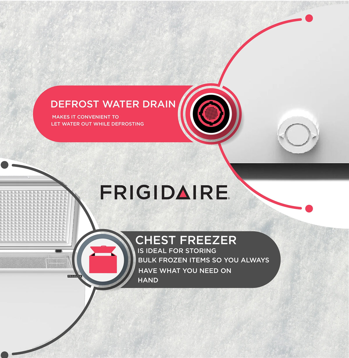 7.0 Cu. ft. White Chest Freezer V108