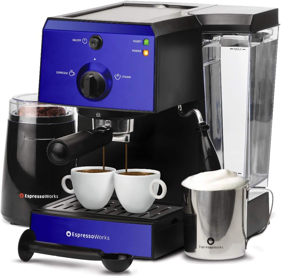 15 Bar Espresso Machine & Cappuccino Maker with Milk Steamer L25854
