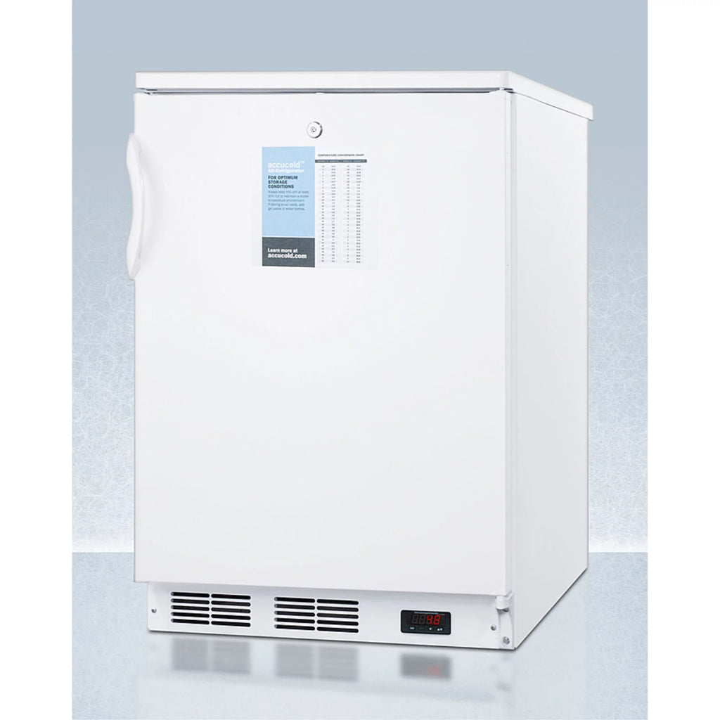 24" Wide Auto Defrost Commercial All-Refrigerator with Lock Y3364
