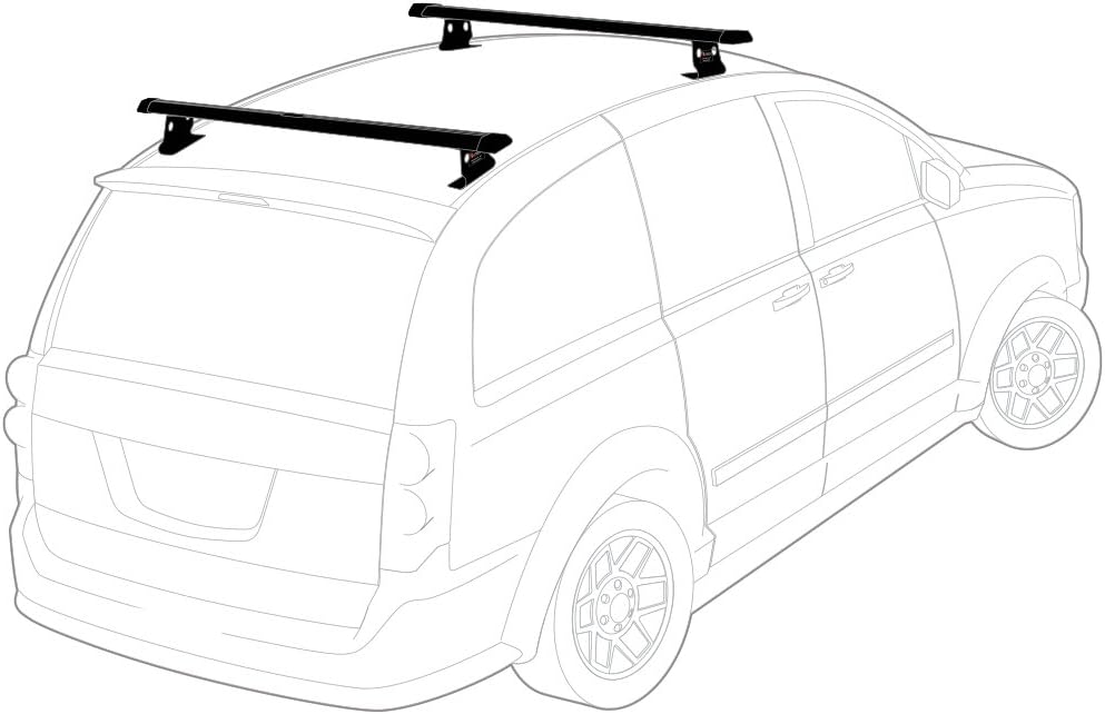 Black Van Rack System 65" Bars E62340