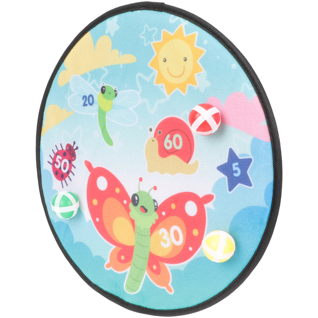Kids Dart Board with Sticky Balls Toy D58442