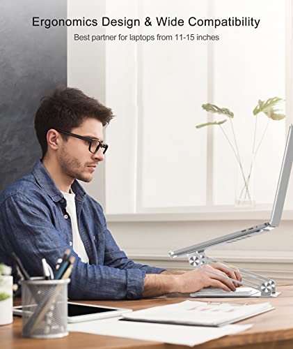 Adjustable Aluminum Laptop Stand V461