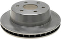 Silver Rear Disc Brake Rotor Pack of 2 N6838