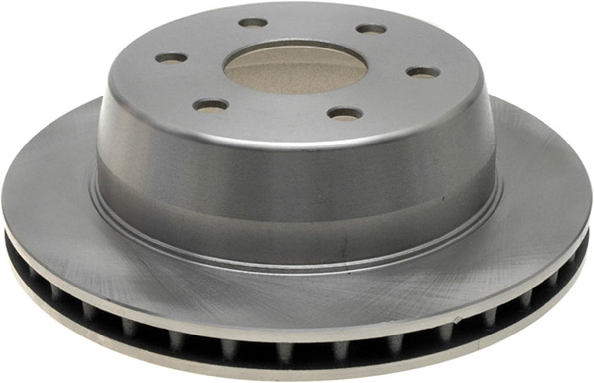 Silver Rear Disc Brake Rotor Pack of 2 N6838