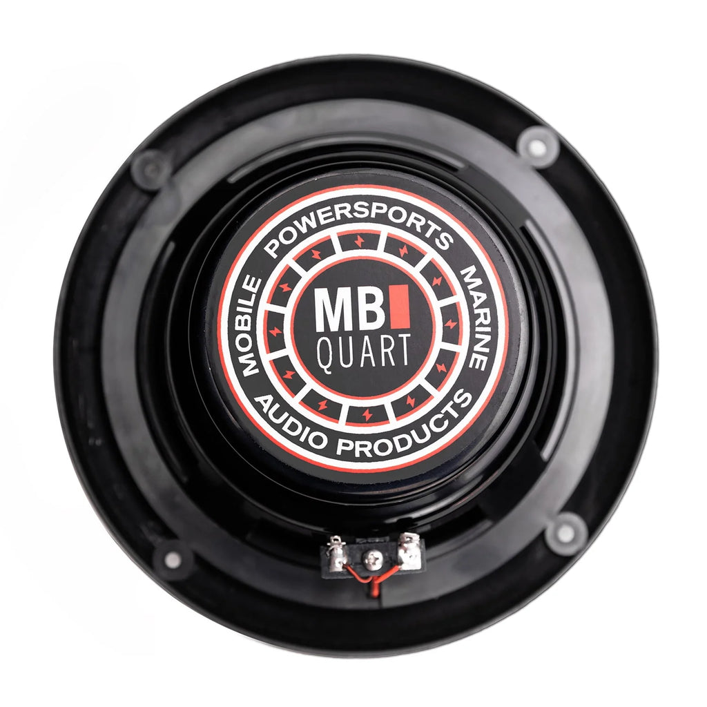 Marine Gauge Receiver with Bluetooth and 2 Black 6.5 Speakers U439205