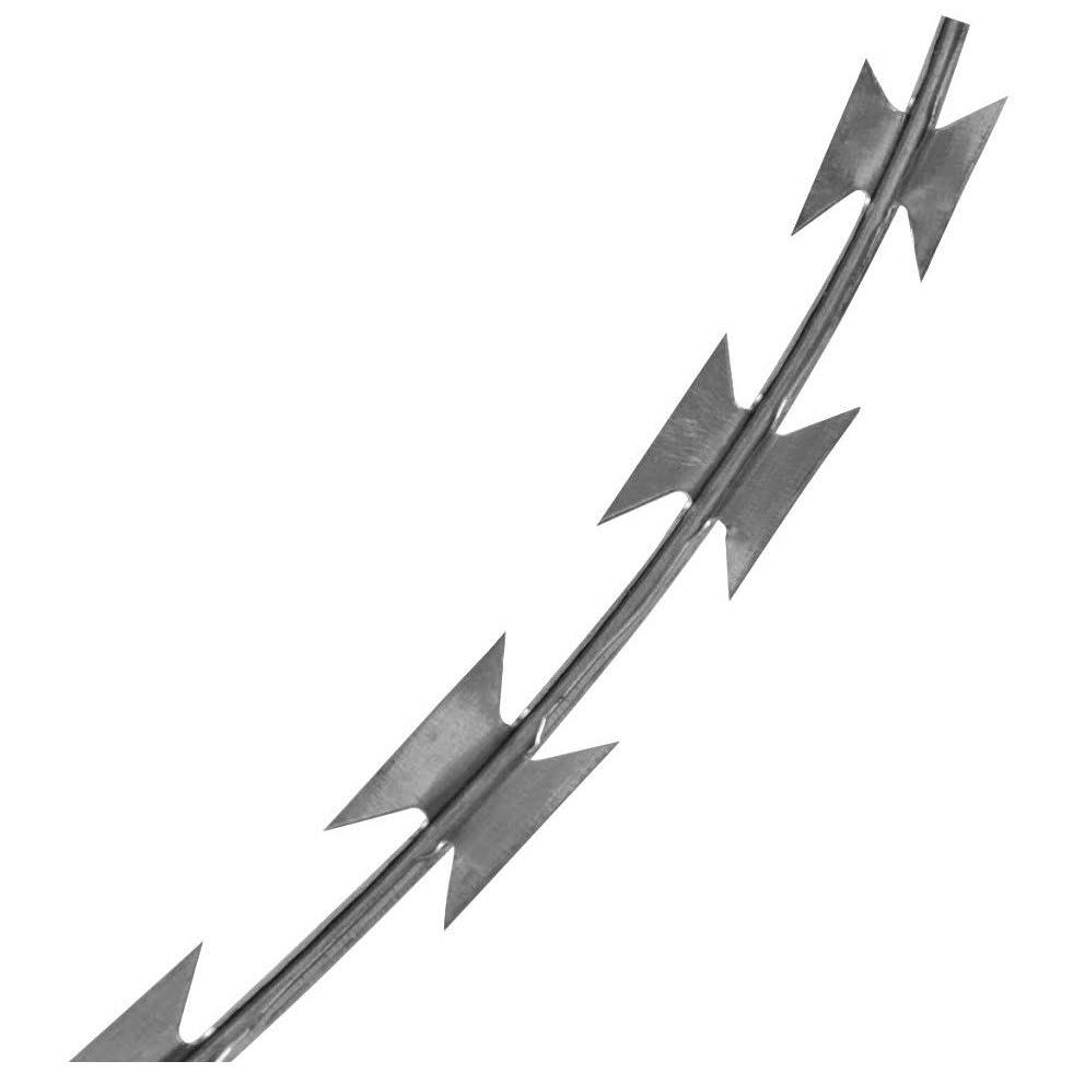 Galvanized Steel Razor Wire Helical Roll 2 Packs N160