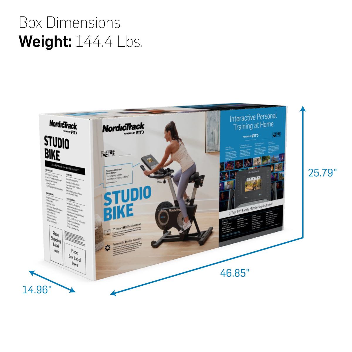 Exercise Bike with Touchscreen Z4954