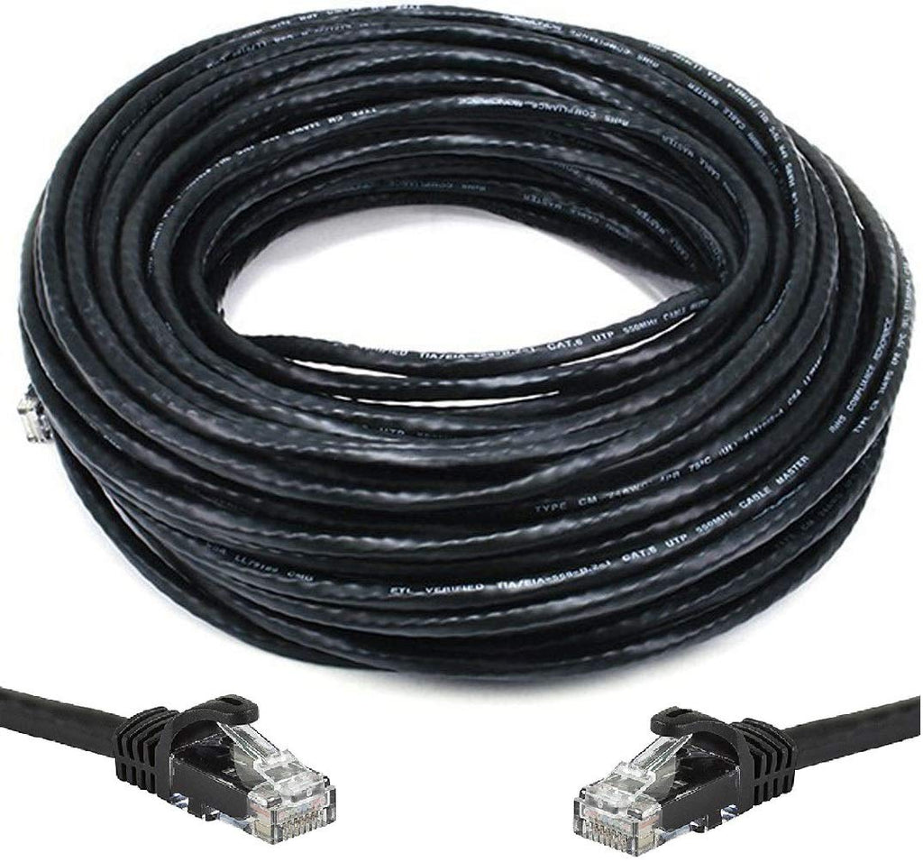 200 FT Heavy Duty CAT6 Waterproof Outdoor Direct Burial UV Resistant Ethernet Patch Cable P55760