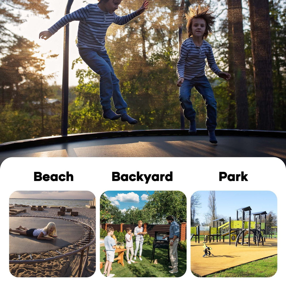 8ft Trampoline with 360 Safety Enclosure C812