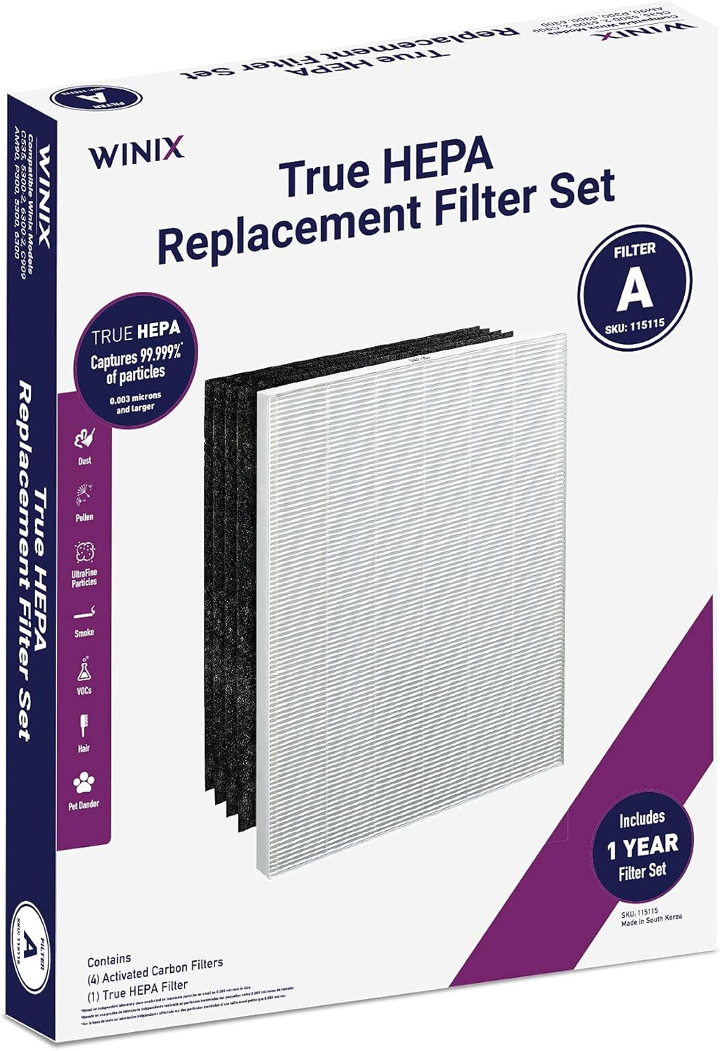 Replacement Filter Pack of 2 Q173