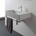 Wall Mount Rectangular Bathroom Sink M838