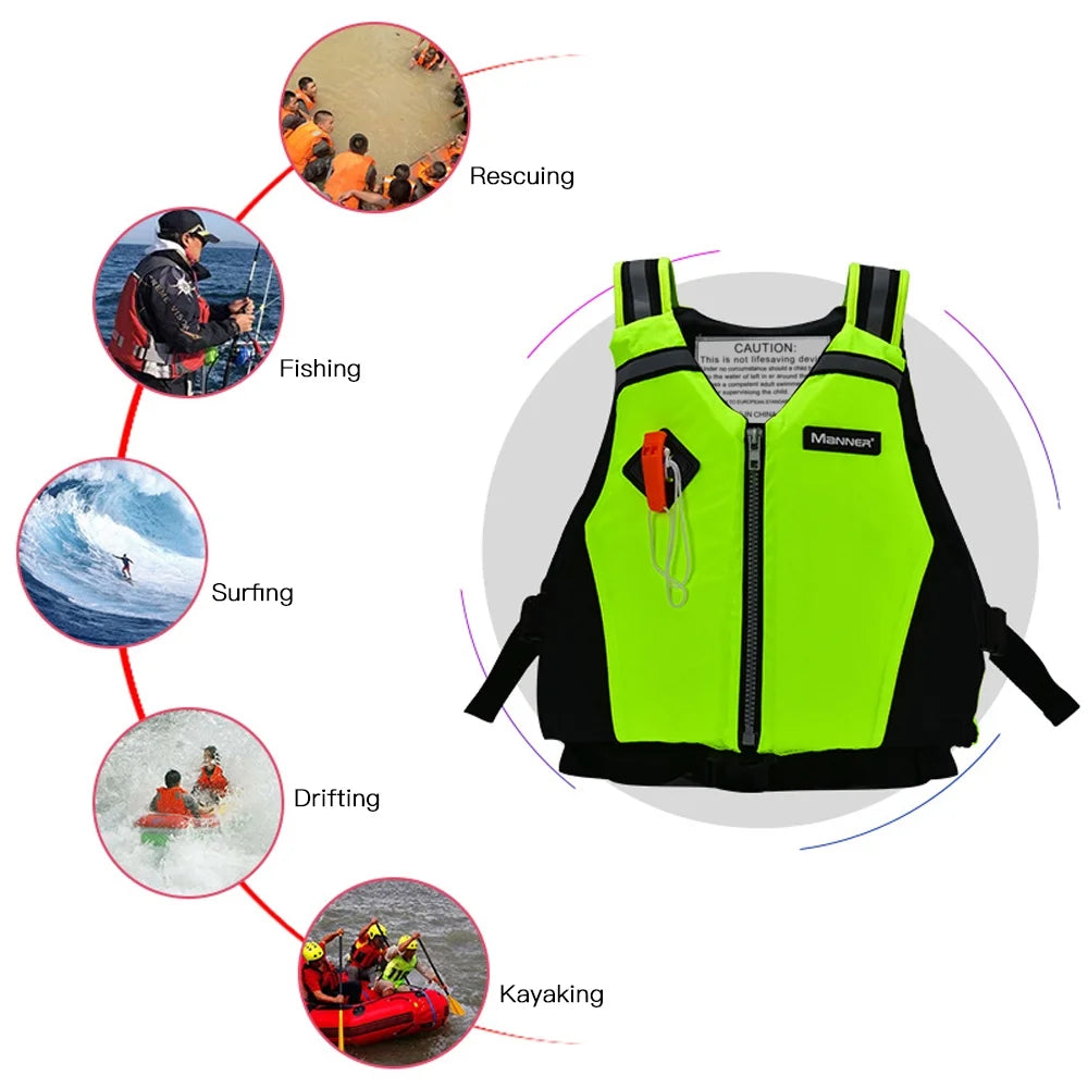 Swimming Zipper Swim Vest X752141