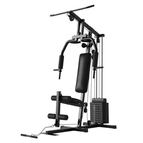 Full Body Workout Station with 100LBS Weight Stack F3706