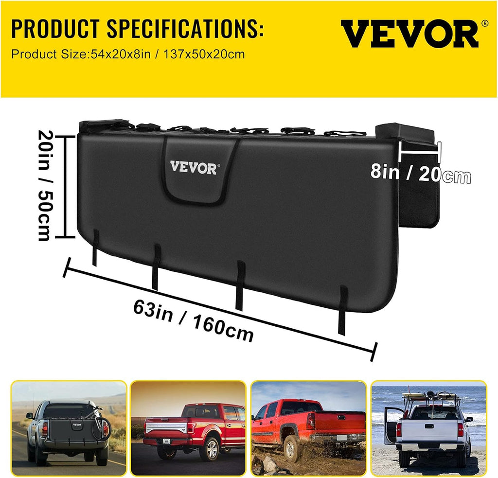 Tailgate Pad for Bikes, Carries up to 7 Mountain Bikes, Pack of 2 G710
