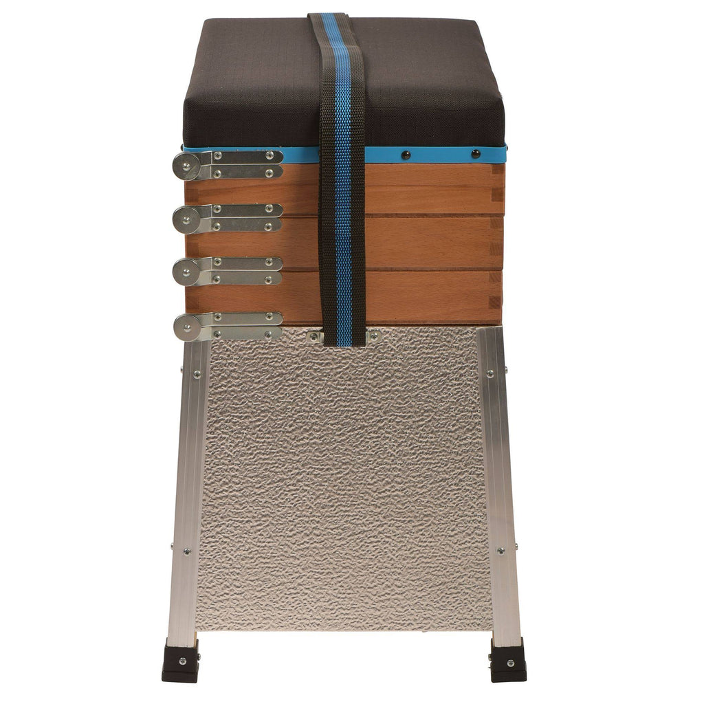 3-Tray Still Fishing Seat Basket in Ochre S9211