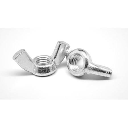 Zinc Plated Low Carbon Steel Wing Nut Pk 750 B721