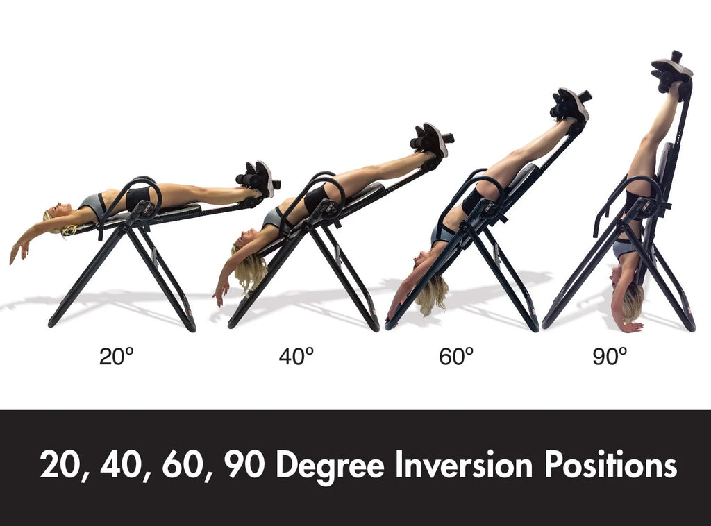 Blue Heat and Vibration Massage Inversion Table R271502