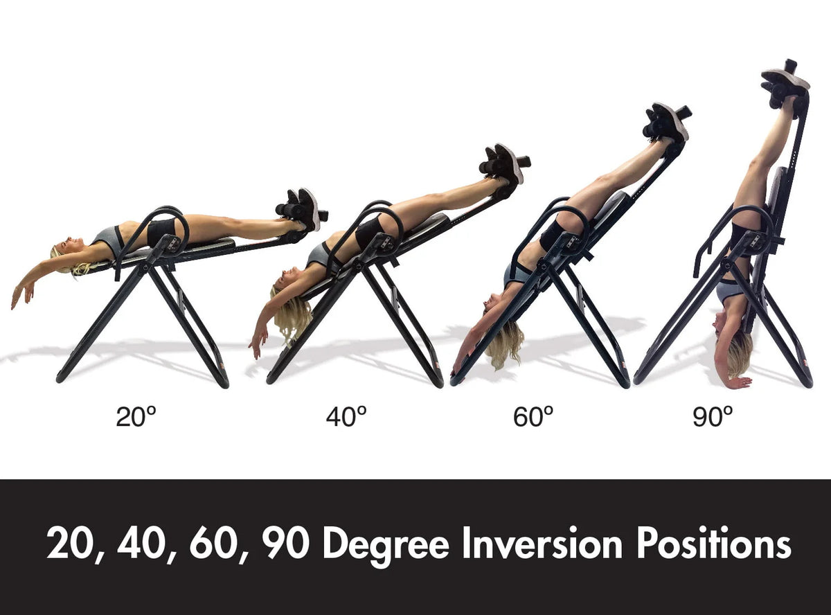Blue Heat and Vibration Massage Inversion Table R271502