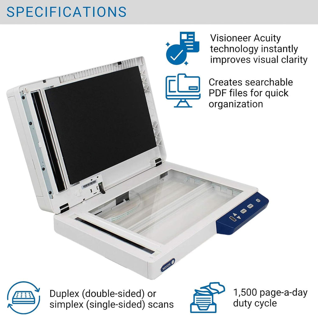 Duplex Flatbed Document Scanner with Automatic Document Feeder C361498