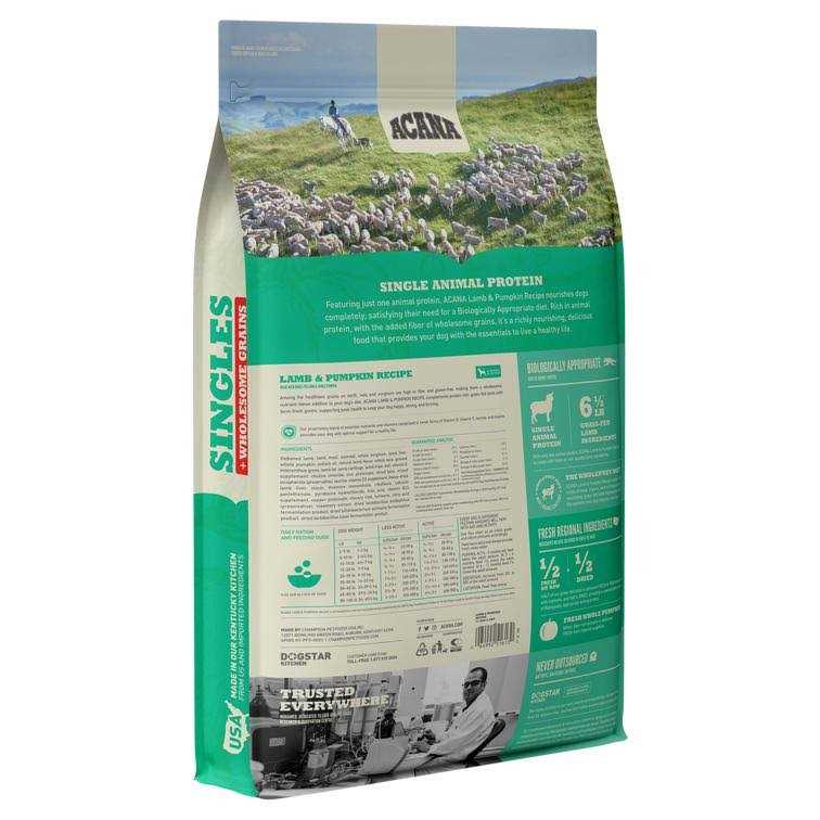 Lamb & Pumpkin Dry Dog Food Z587