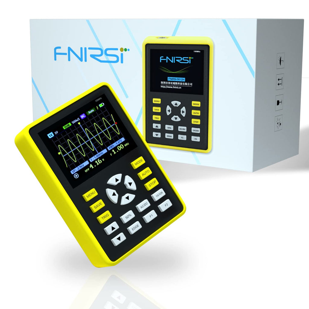 2.4-inch Digital Handheld Pocket Oscilloscope 500MS/s 100MHz Pack of 2 D317