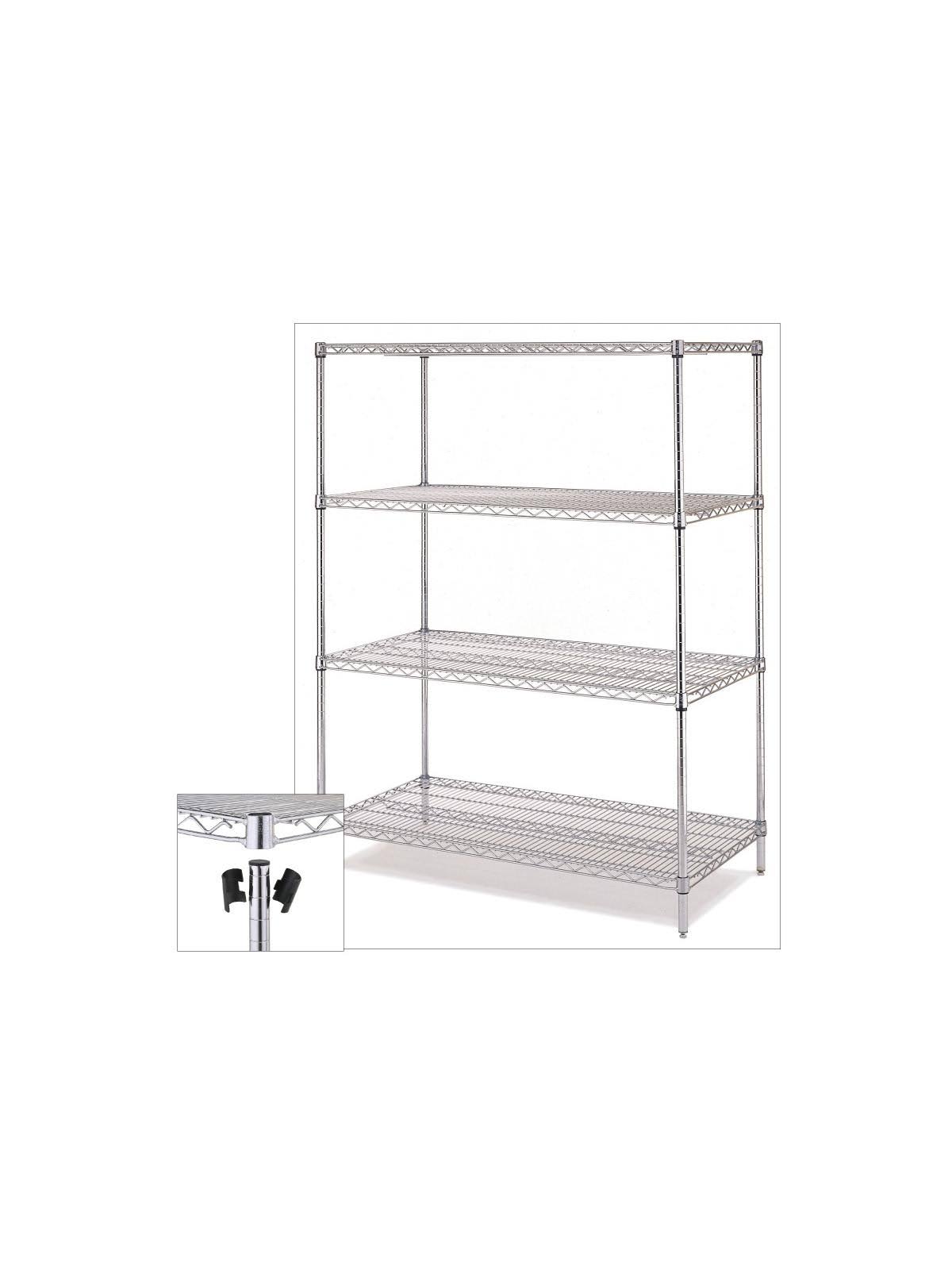 Chrome 4-Shelf Starter Unit N31619