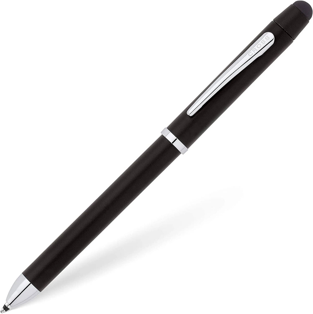 Satin Black Multifunction Pen with Stylus Y55164