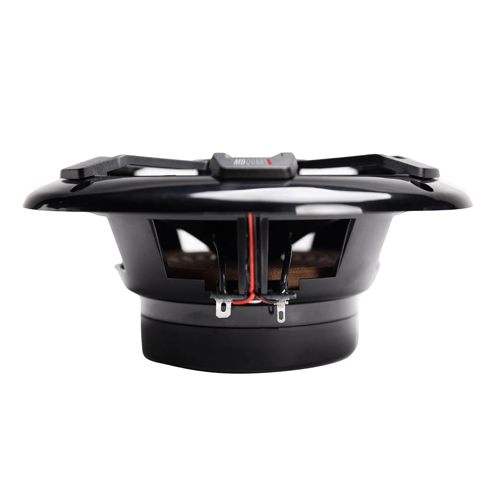 Marine Gauge Receiver with Bluetooth and 2 Black 6.5 Speakers U439205