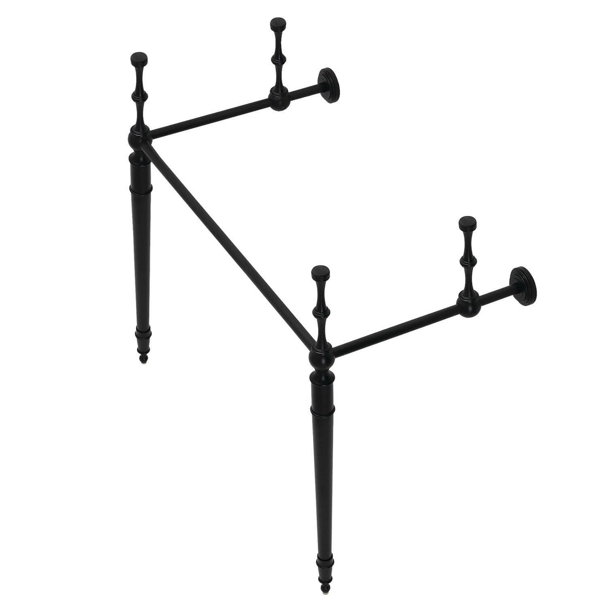Matte Black Console Sink Legs E485