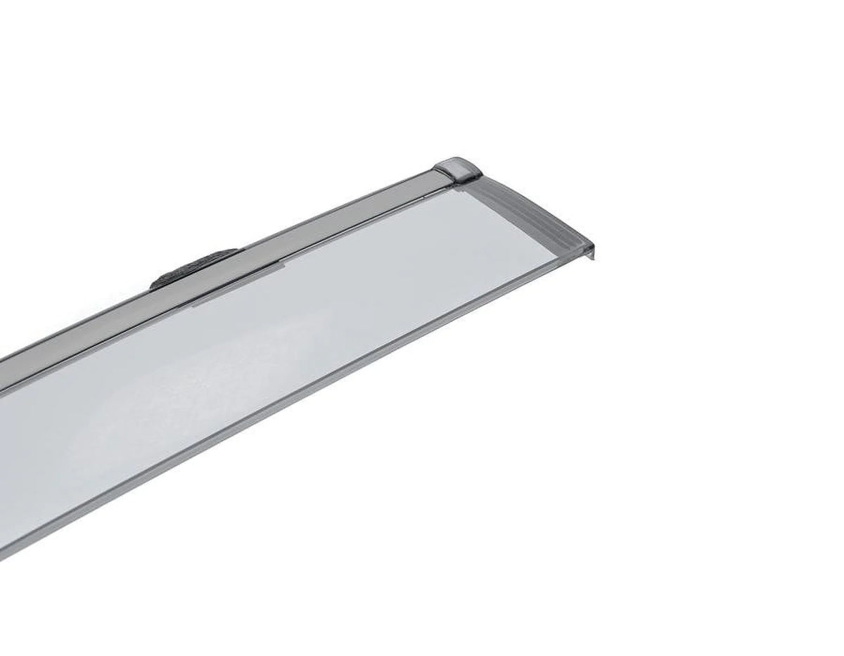 Side Window Visors Wind Deflectors Rain Guard with Black Trim U8507