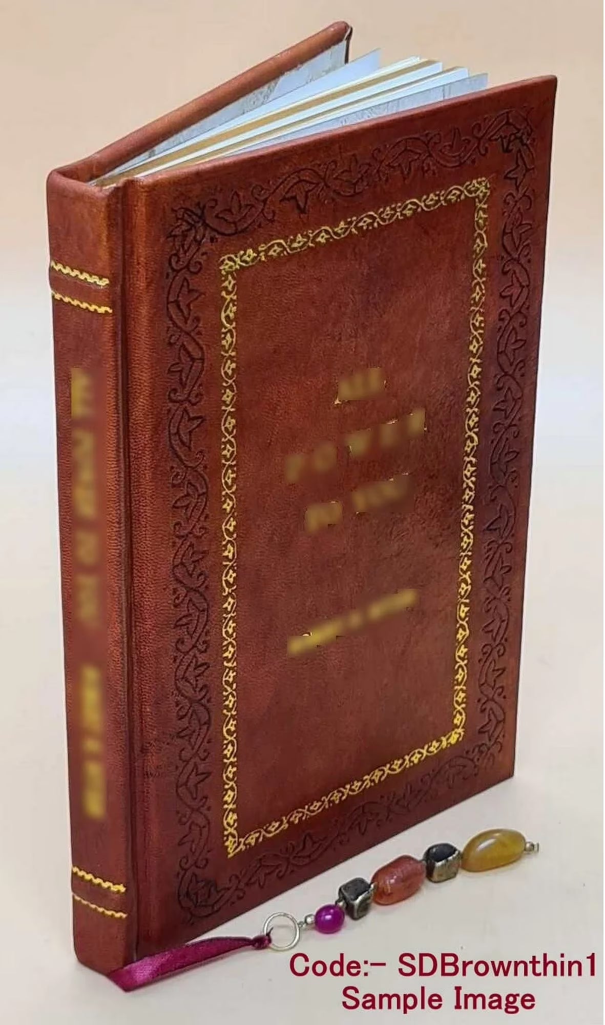 Premium Leather Bound W595