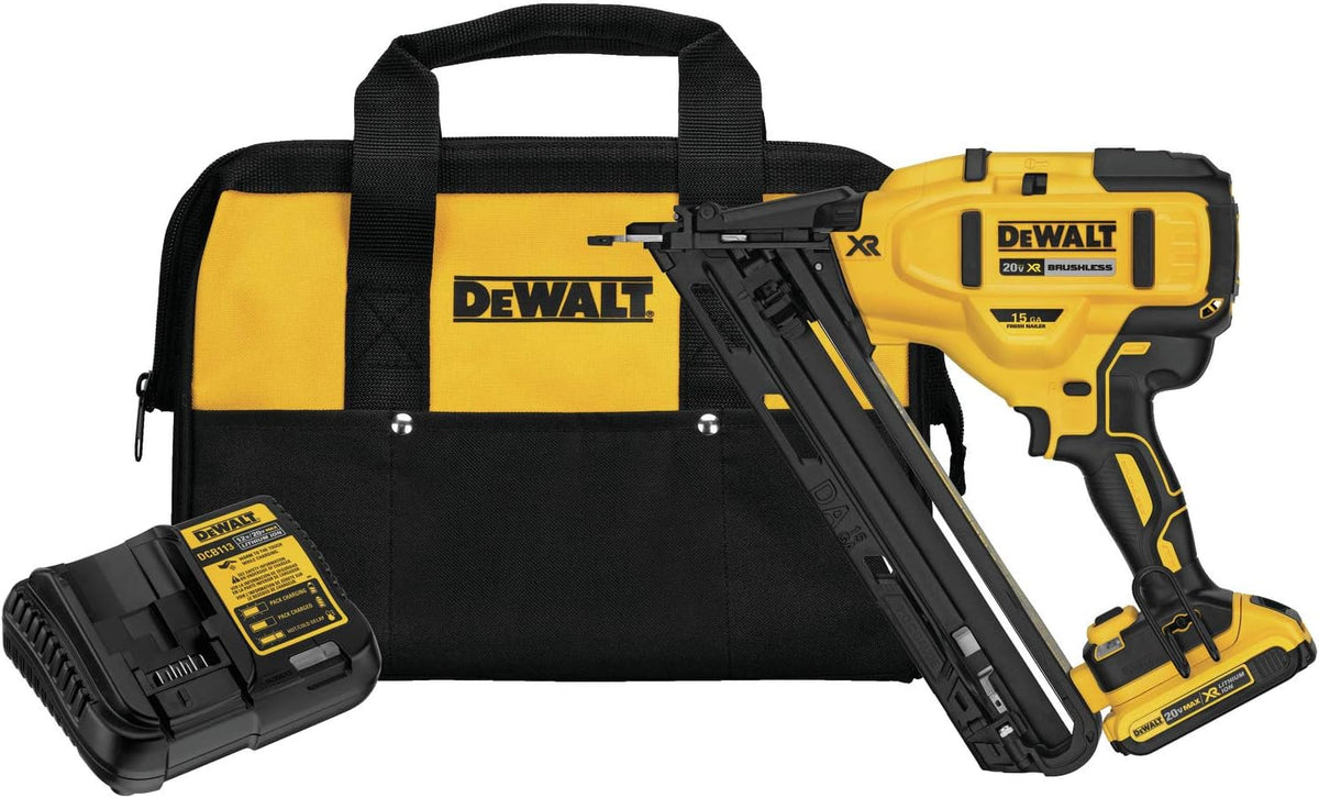 20V MAX Cordless Angled Finish Nailer Kit N865501