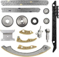 Engine Timing Chain Kit with Chain Guide Tensioner Sprocket O42021