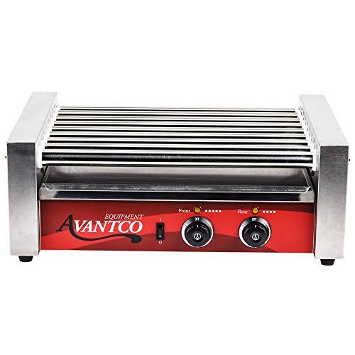 Hot Dog Roller Grill - 9 Rollers - 24 Hot Dog Capacity P690205