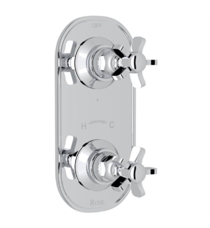 Polished Nickel Thermostatic Trim with Diverter G7162