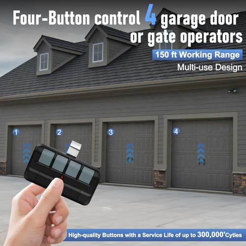 Garage Door Opener Remote 4 Button G2498