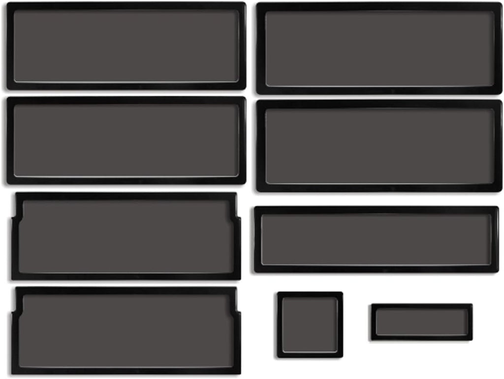 Black Frame Black Mesh Dust Filter Kit B488