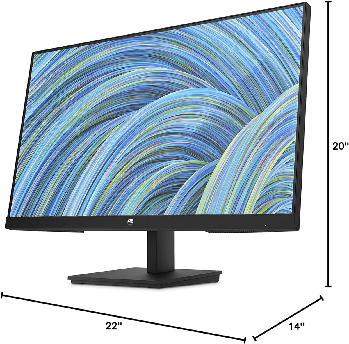 24" FHD VA Monitor, 1920 x 1080, 75Hz, Flat-Black N57414