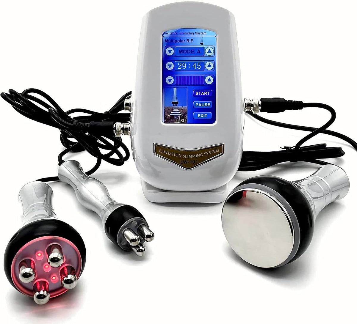 High Frequency Facial Machine with 3 Massage Heads D7177