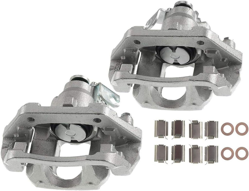 Disc Brake Caliper Assembly with Bracket Rear Left Driver Side H174131