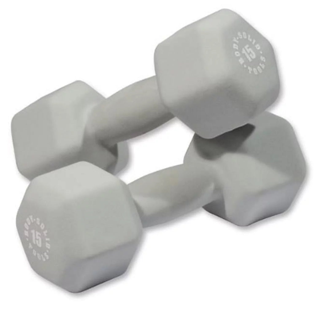 Neoprene Dumbbells Set 1-15 lb Pairs J8556