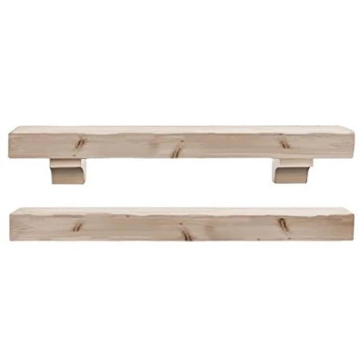 72 in. Unfinished Shelf or Mantel Shelf N6888