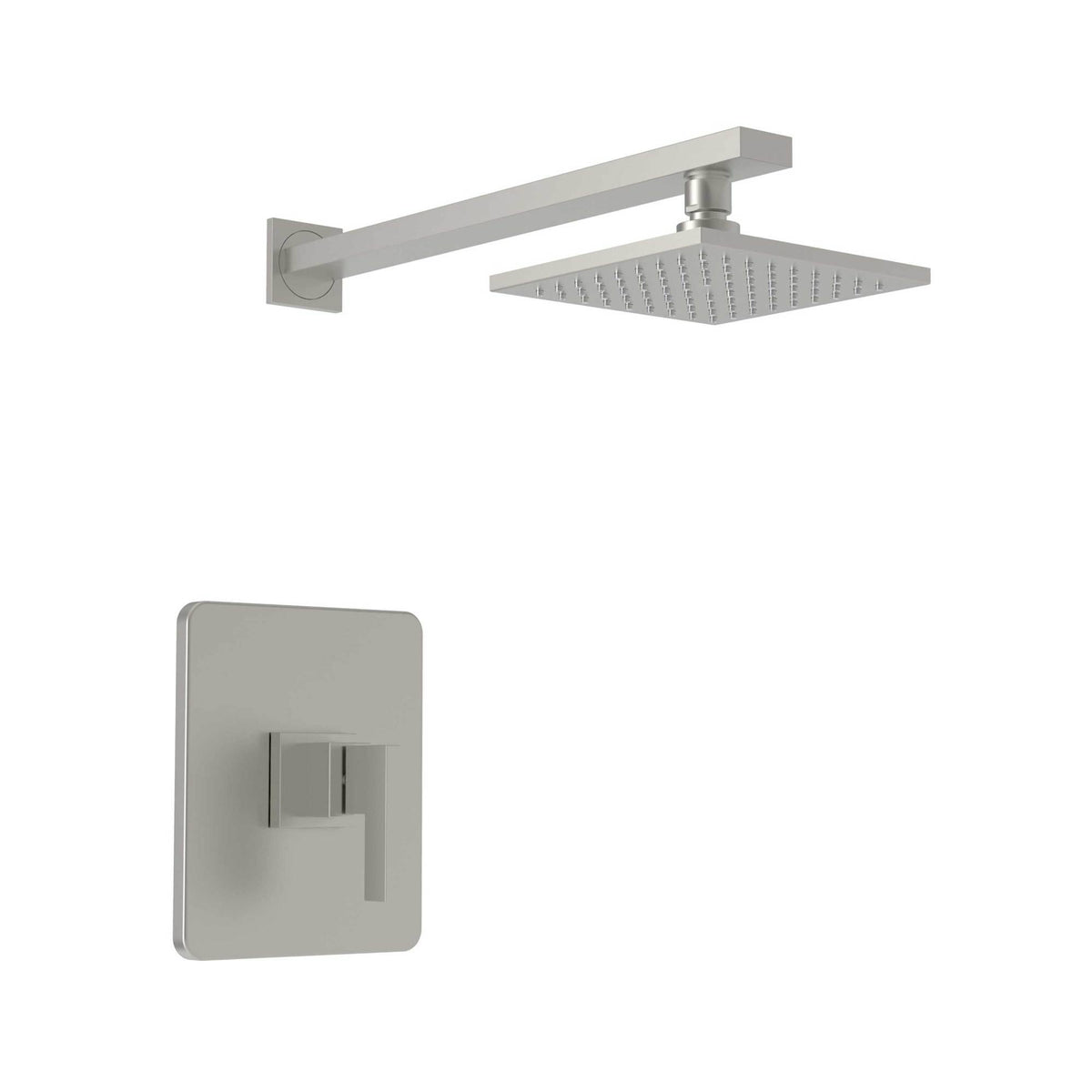Satin Nickel Single Function Shower Head S1138