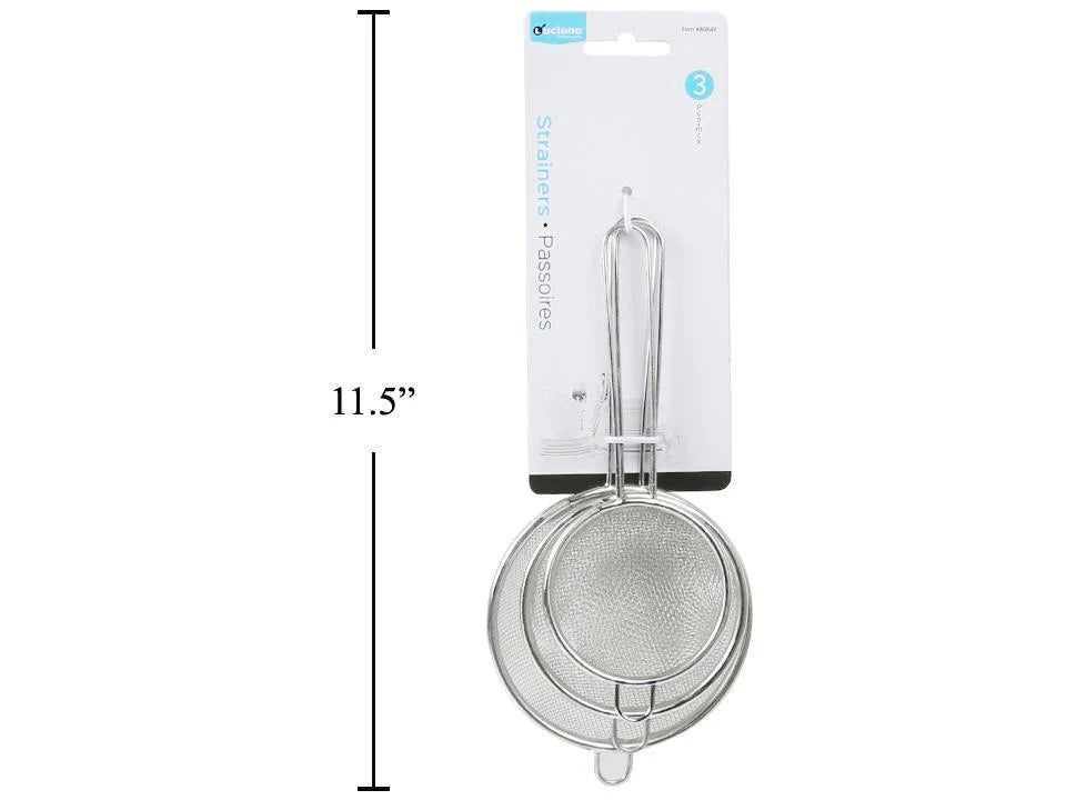 3pc Mesh Strainer Set A1522