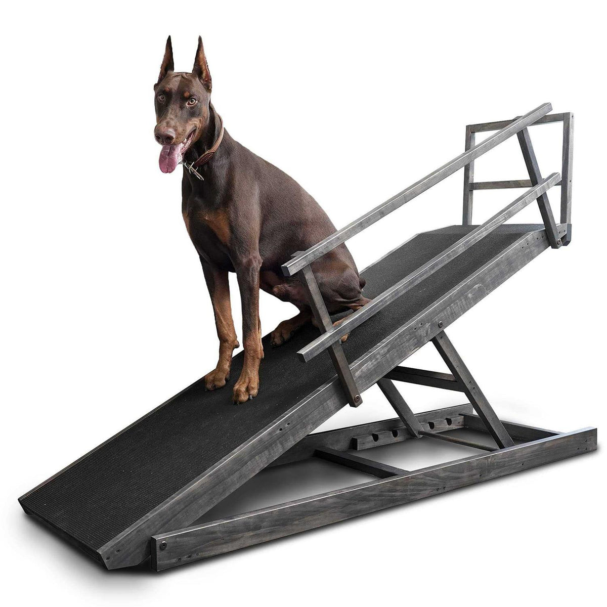 Large Adjustable Height Dog Bed Ramp O794