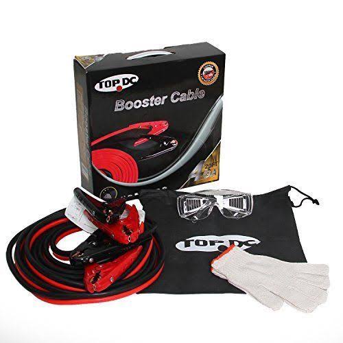 100% Copper Battery Jumper Cables 4 Gauge 20 Feet 300AMP G266