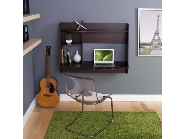 Brown Floating Desk B888